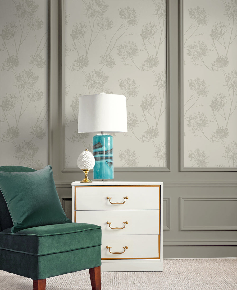 Wild Grass Champagne BD50203 by Seabrook Designs Designer Wallpaper