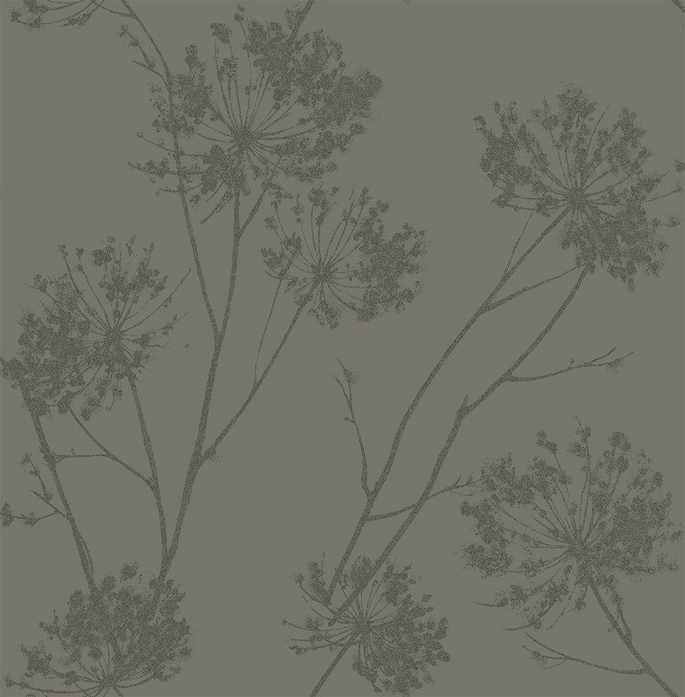 Wild Grass Zinc BD50205 by Seabrook Designs Designer Wallpaper