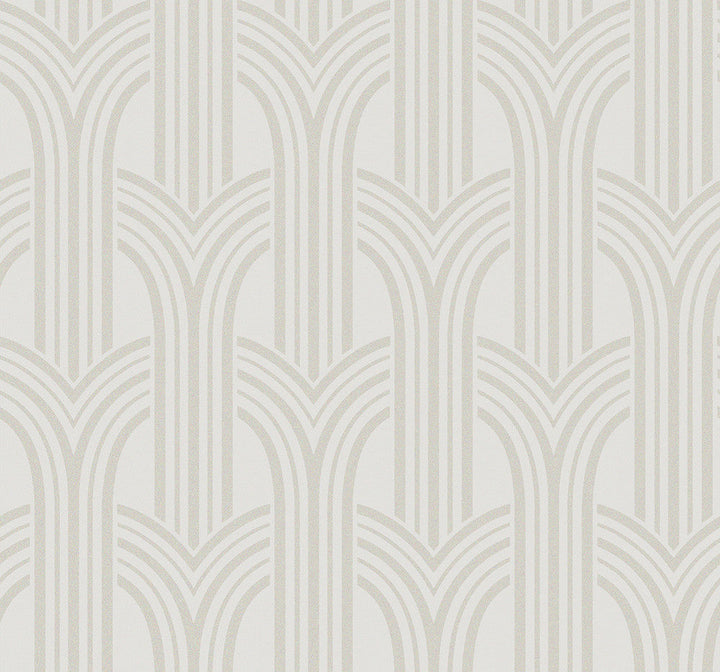 Déco Arches Pearlescent BD50400 by Seabrook Designs Designer Wallpaper