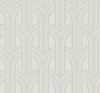Seabrook Designs Wallpaper Déco Arches Pearlescent BD50400