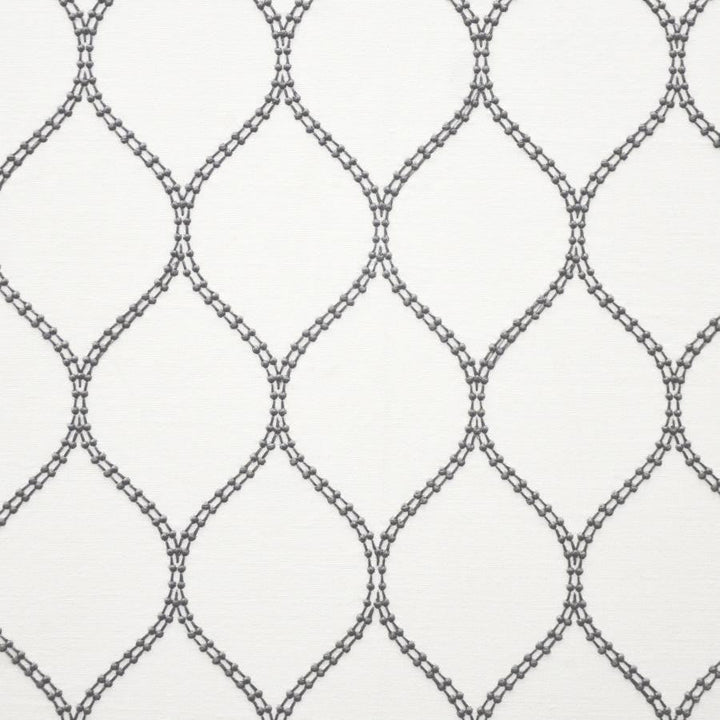 Balcony # 503 Armour by Maxwell Designer Fabric Color Theory-Vol.V Rocksalt 77% COTTON/23% POLYESTER INDIA V-7.25"H-4.3" 54"EMB.52" - Swanky Fabrics -
