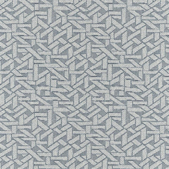 Barrio # 266 Ice by Maxwell Designer Fabric Colorguard-Mosaic 53% POLYPROPELENE/47% POLYESTER TURKEY V-19" H-13.7" 55" - Swanky Fabrics -