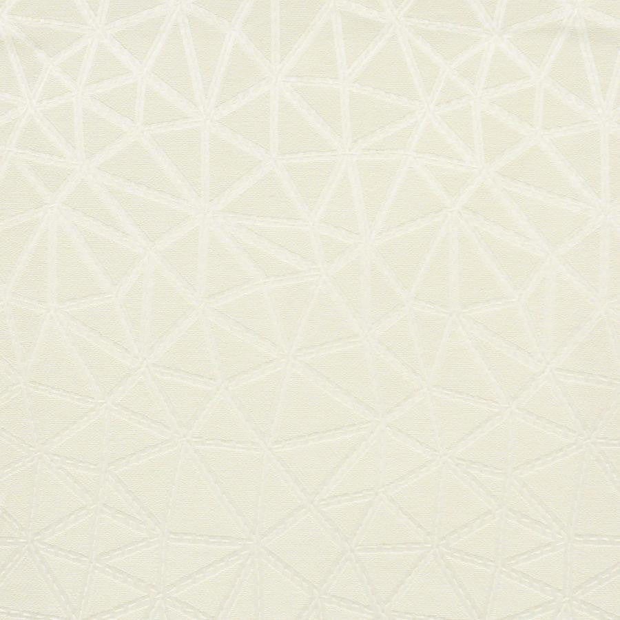Buckminster # 233 Marble by Maxwell Designer Fabric Color Theory-Vol.Vi Alabaster 100% POLYESTER INDIA V-13.7"H-9" 54.7" - Swanky Fabrics -