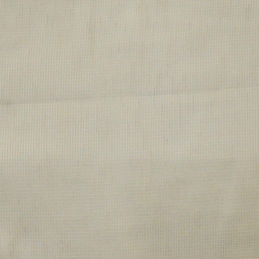 Benvolio # 621 Cream by Maxwell Designer Fabric Sheer Textures 100% POLYESTER TURKEY 118" - Swanky Fabrics -