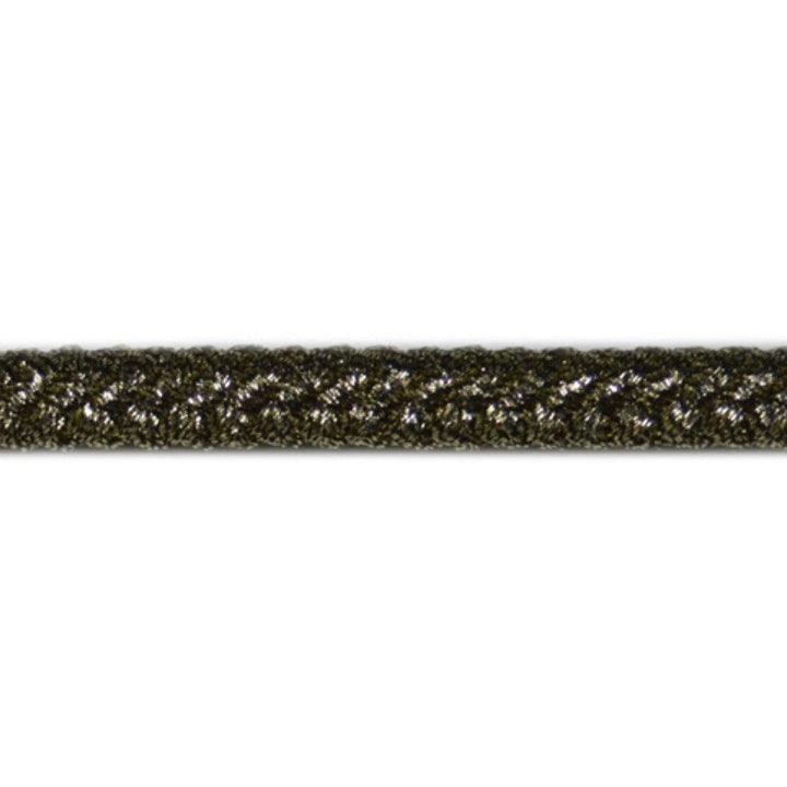 0283 Titanium by Europatex Designer Fabric Metallic 100% Polyester 0.25 inches - Swanky Fabrics -