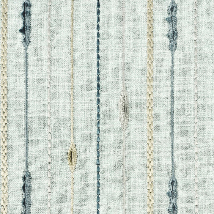 Beacon 1 Spray by Stout Designer Fabric COLOR MY WINDOW SPA/SHORELINE 100%POL %PEMB INDIA MARTINDALE WEAR TEST (50 000 CIRCULAR RUBS) Horizontal: 5.250 and Vertical: 6.250 52.75 in - Swanky Fabrics -