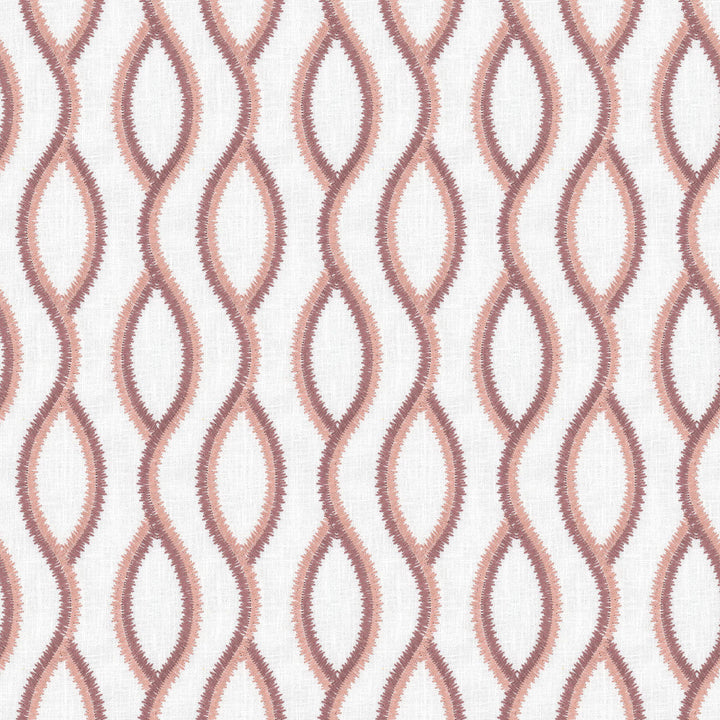 Because 1 Blush by Stout Fabric Stout Fabric Because 1 BlushFabric RAINBOW LIBRARY TEAROSE/SPICE 70%COT 25%POL 5%LIN %VEMB INDIA </p><p>Repeat: H: 4.375, V: 6.500 52 in - Fabric Carolina -