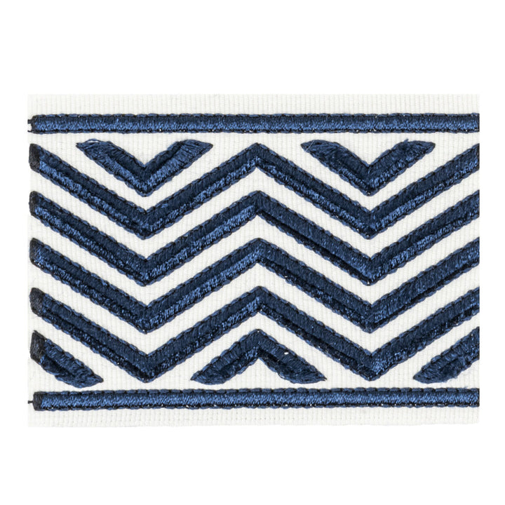 Beethoven 1 Navy by Stout Designer Trim VISIONS OF COLOR TRIM 51%POL 38%SVI 7%COT 4%OTH TURKEY FLAME RETARDANT-U.F.A.C. CLASS 1 FLAME RETARDANT-N.F.P.A. 260A CLASS 1 CATB 117-2013 WYZENBEEK 9 000 DOUBLE RUB WEAR TEST (MEDIUM DUTY) Horizontal: 1.875 and Vertical: 0.000 3.13 in - Swanky Fabrics -