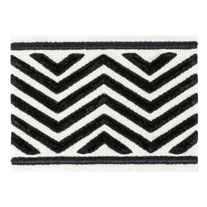 Beethoven 2 Domino by Stout Trim Stout Trim Beethoven 2 DominoTrim VISIONS OF COLOR TRIM 51%POL 38%SVI 7%COT 4%OTH TURKEY </p><p>Repeat: H: 1.875, V: 0.000 3.13 in - Fabric Carolina -