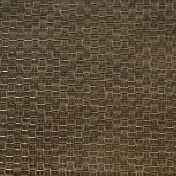 Basketry # 772 Beaver by Maxwell Designer Fabric Easy Rider Viii FACE: 100% PVC KOREA V-0.75" H-0.75" 54" - Swanky Fabrics -