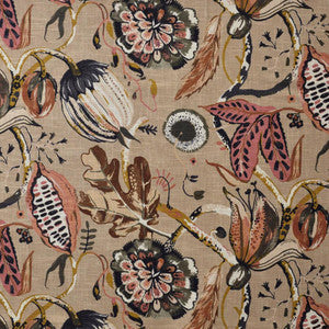 Maxwell Fabric Beauregard # 705 Terracotta