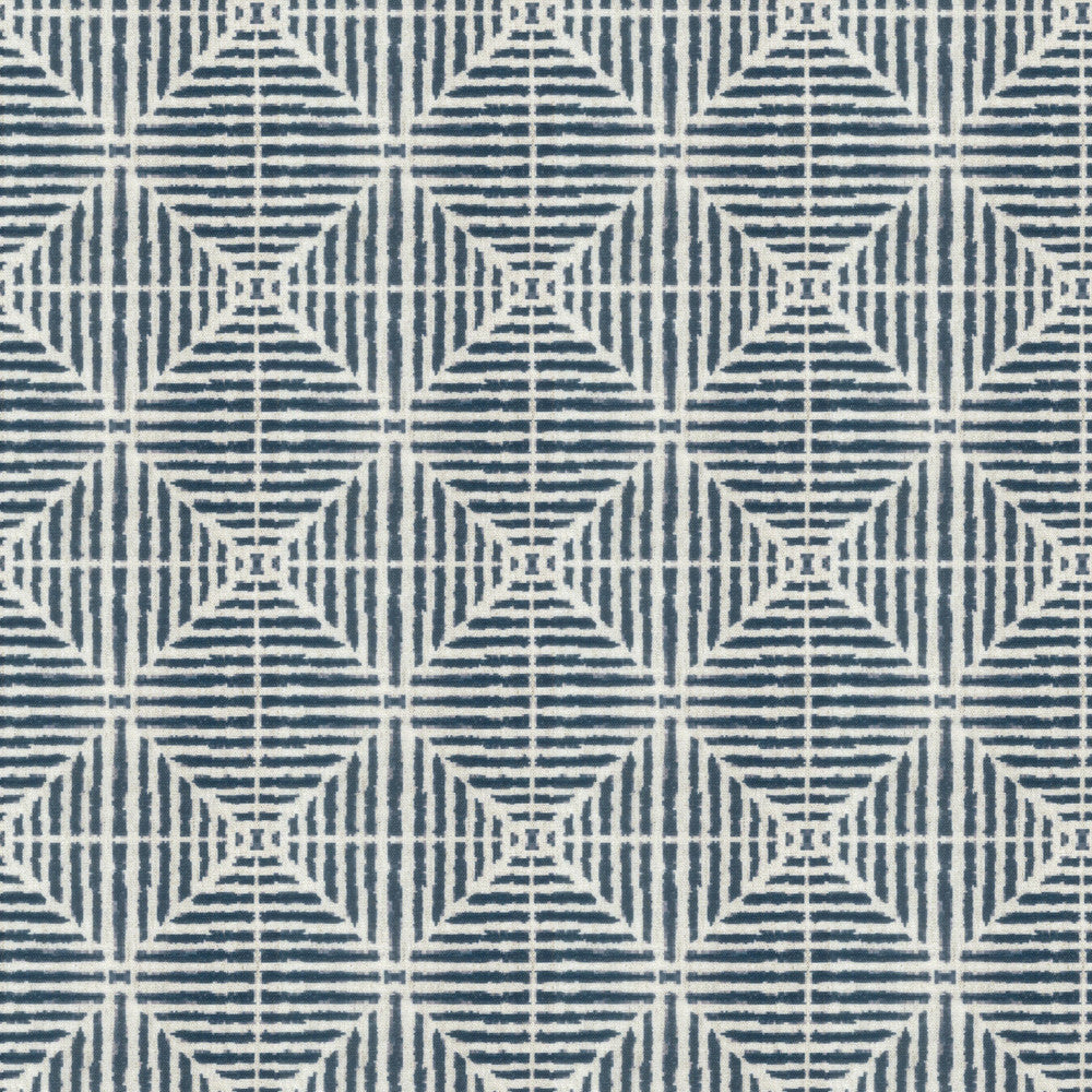 Belmont 1 Indigo by Stout Designer Fabric RAINBOW LIBRARY INK/SAPPHIRE 89%POL 11%LIN TURKEY CATB 117-2013 WYZENBEEK 30 000 DOUBLE RUB WEAR TEST (HEAVY DUTY) Horizontal: 6.75 and Vertical: 6.75 54 in - Swanky Fabrics -