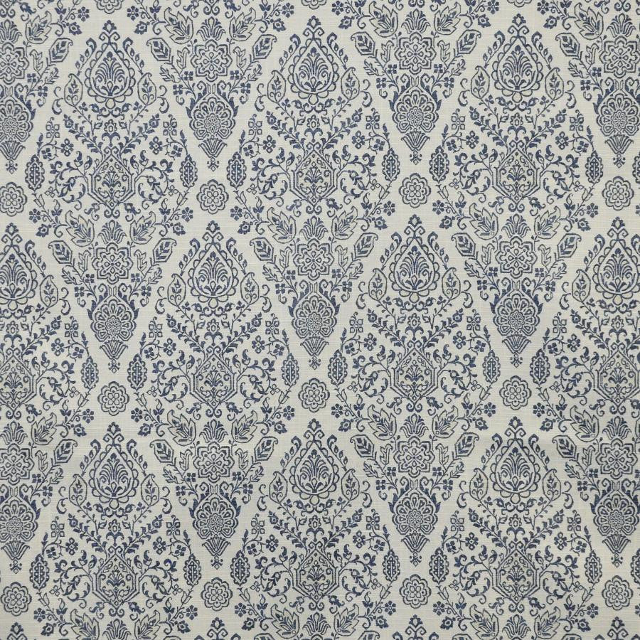 Bethnal # 107 Delft by Maxwell Designer Fabric Color Theory-Vol.Vii Neptune 100% COTTON SPAIN V-9" H-9" 54" - Swanky Fabrics -