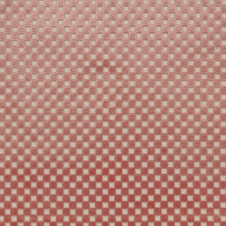 Bolzano # 647 Rosy by Maxwell Designer Fabric Performance Cut Velvets 72% VISCOSE
23% POLYESTER
5% COTTON BELGIUM V-0.9"H- 0.8" 55" - Swanky Fabrics -