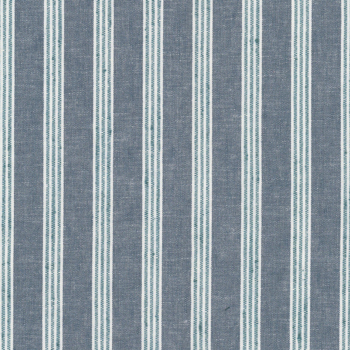 Bequest 2 Lake by Stout Designer Fabric RAINBOW LIBRARY CADET/INDIGO 57%POL 43%COT INDIA Horizontal: 1.750 and Vertical: 0.000 54 in - Swanky Fabrics -