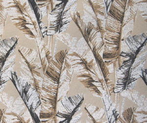 Berwyn Sand by Norbar Designer Fabric SOLEIL 100% SOLUTION DYED POLYESTER 11 1/6"V 13 1/2"H 54 - Swanky Fabrics -