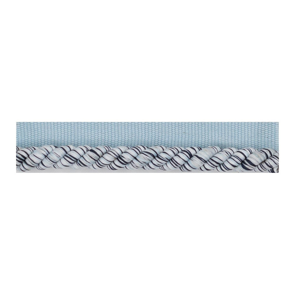 Bestow Cord 3 Denim by Stout Designer Trim SMALL WONDERS TRIM 54%COT 46%POL CHINA Horizontal: 0.375 and Vertical: 0.000 0.38 in - Swanky Fabrics -
