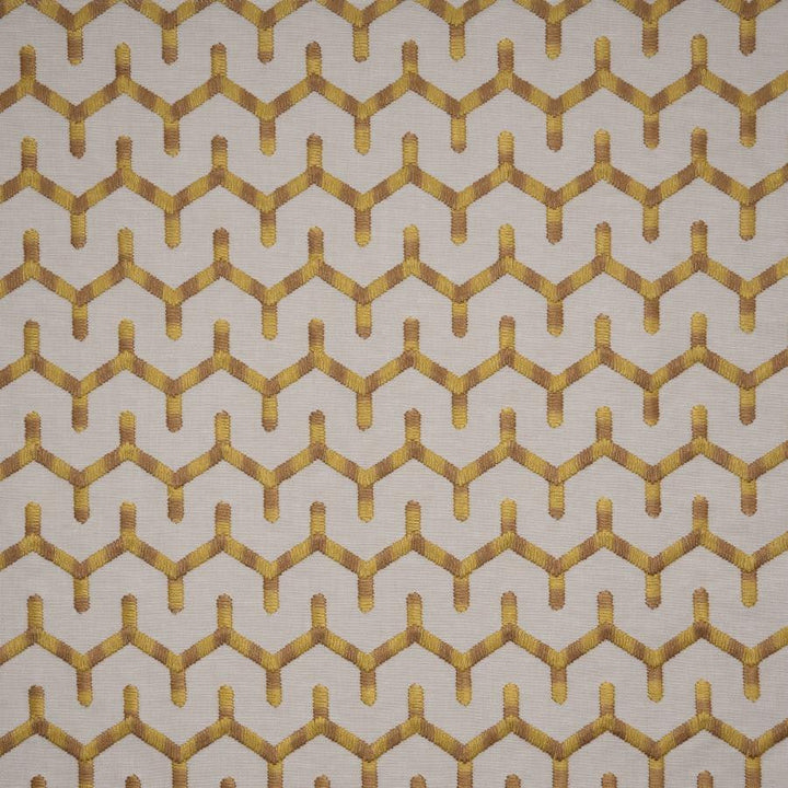 Bozeman # 611 Amber by Maxwell Designer Fabric Color Theory-Vol.Viii Tigerseye 100% COTTON EMB. - 100% COTTON INDIA V-2" H-2" 54"EMB.52" - Swanky Fabrics -