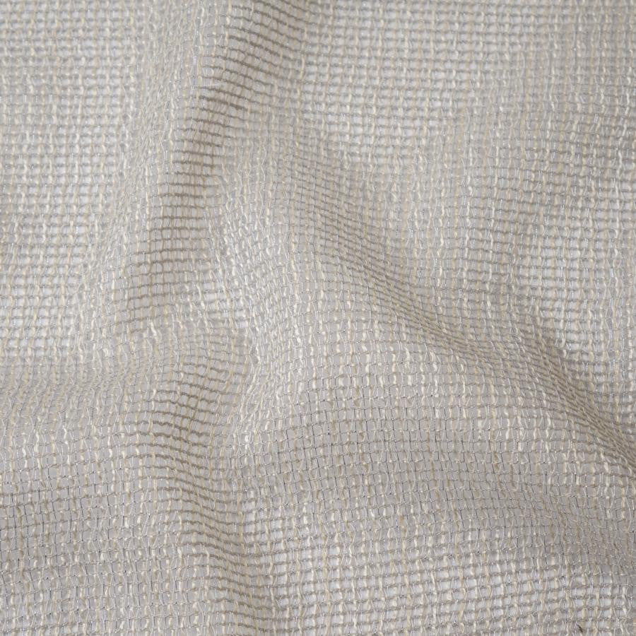 Bastille # 228 Skein by Maxwell Designer Fabric Sheer Glam 92% RECYCLED POLYESTER
8% POLYESTER INDIA 123" - Swanky Fabrics -