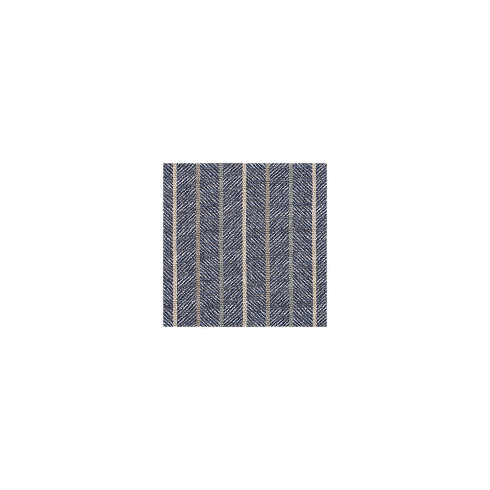 Silverton Stripe Indigo by G P & J Baker Fabric G P & J Baker Fabric Silverton Stripe IndigoFabric SILVERTON WEAVES VISCOSE - 63%;LINEN - 32%;POLYESTER - 5% Italy </p><p>Repeat: H: 4.334, V: 55.16 - Fabric Carolina -