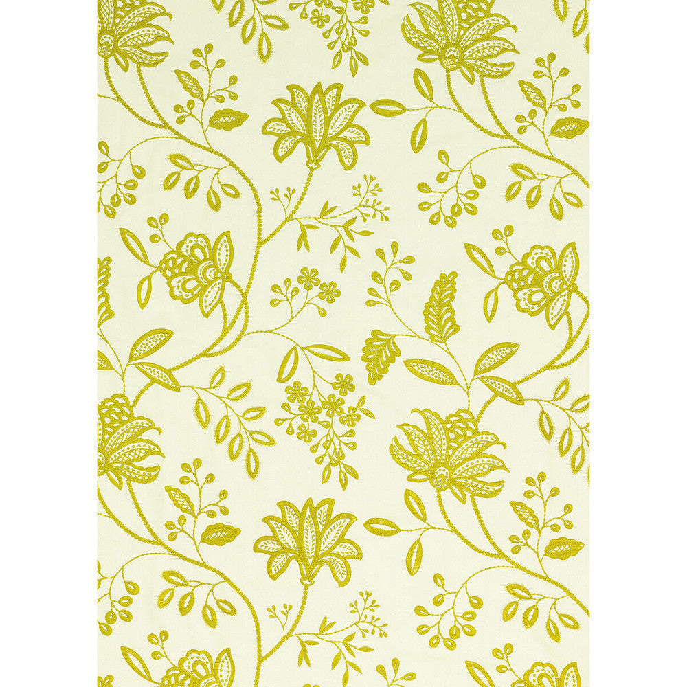 Larkhill Lime by G P & J Baker Designer Fabric LARKHILL LINEN - 65%;POLYESTER - 35% India - Horizontal: 25.61 and Vertical: 29.944 51.22 - Swanky Fabrics -