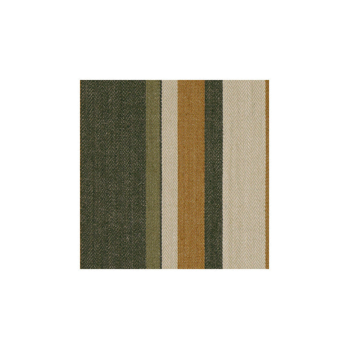 Drummond Stripe Gold/Sepia by G P & J Baker Designer Fabric DAVID HICKS 3 BY ASHLEY HICKS LINEN - 65%;JUTE - 35% India LIGHT Horizontal: 10.5 and Vertical: 53 - Swanky Fabrics -