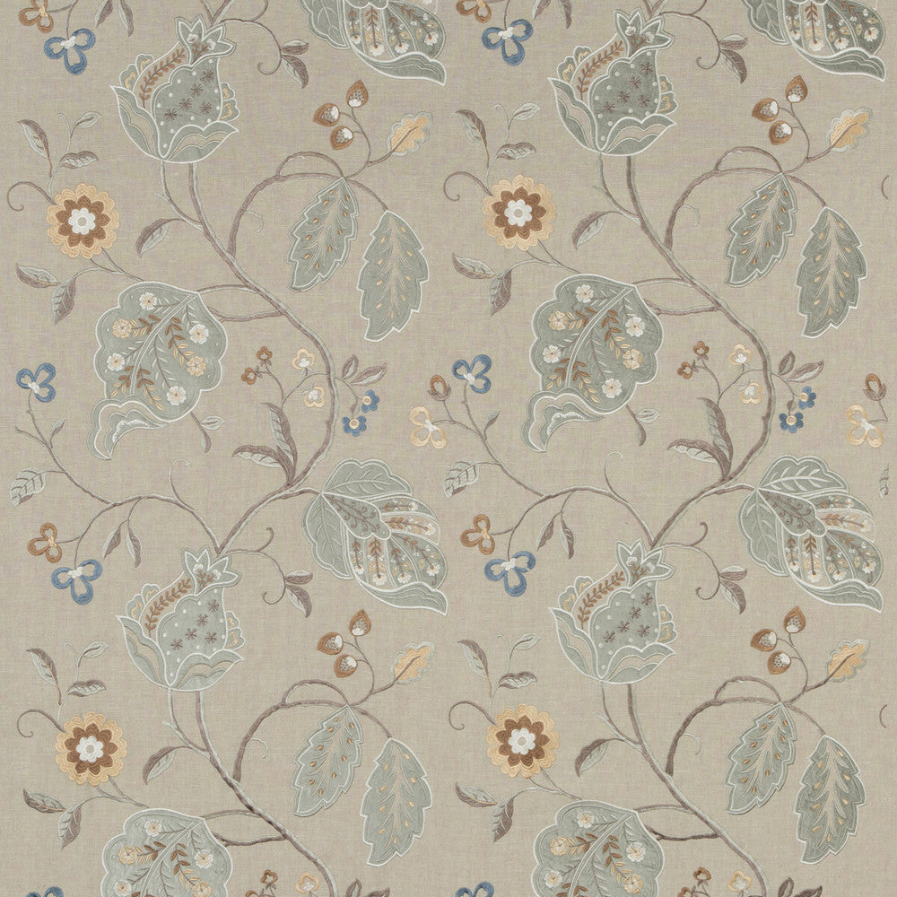 Calthorpe Aqua by G P & J Baker Fabric G P & J Baker Fabric Calthorpe AquaFabric LANGDALE LINEN - 65%;VISCOSE - 35% India </p><p>Repeat: H: 25.216, V: 29.944 50.432 - Fabric Carolina -