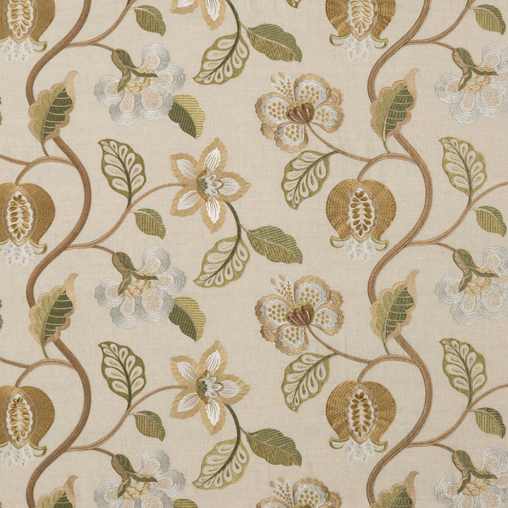 Elvaston Willow by G P & J Baker Designer Fabric LANGDALE LINEN - 35%;VISCOSE - 35%;COTTON - 30% India Horizontal: 25.216 and Vertical: 14.972 50.432 - Swanky Fabrics -