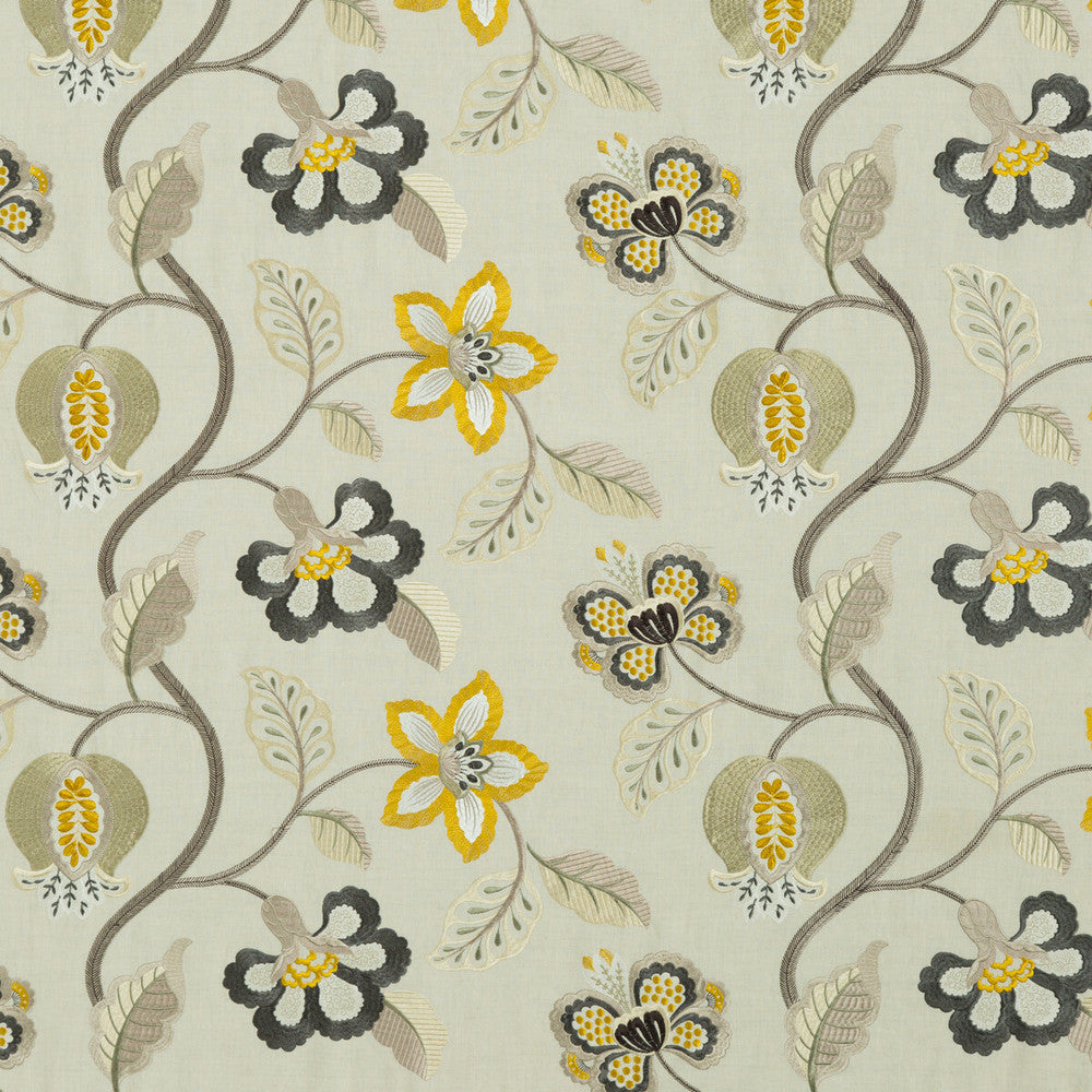 Elvaston Graphite/Citron by G P & J Baker Fabric G P & J Baker Fabric Elvaston Graphite/CitronFabric LANGDALE LINEN - 35%;VISCOSE - 35%;COTTON - 30% India </p><p>Repeat: H: 25.216, V: 14.972 50.432 - Fabric Carolina -