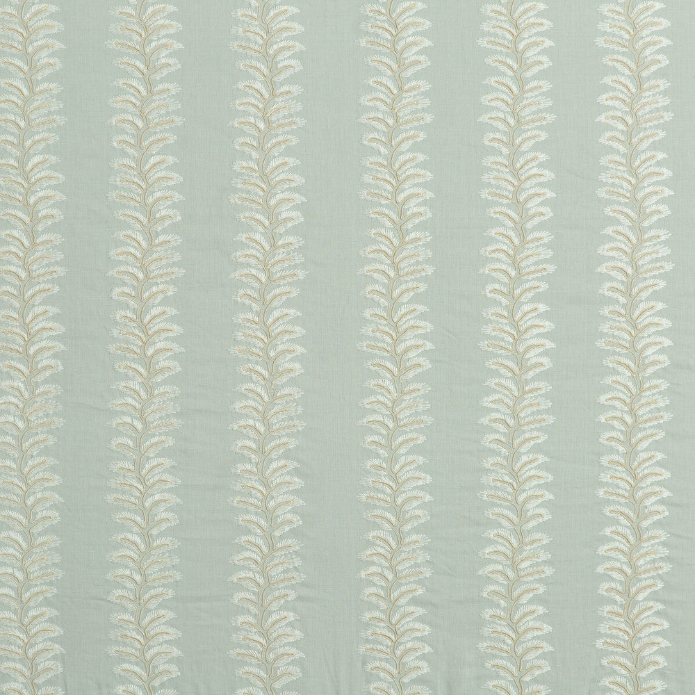 Bradbourne Pale Aqua by G P & J Baker Designer Fabric LANGDALE LINEN - 64%;POLYESTER - 30%;VISCOSE - 6% India MEDIUM Horizontal: 5.91 and Vertical: 7.88 49.25 - Swanky Fabrics -
