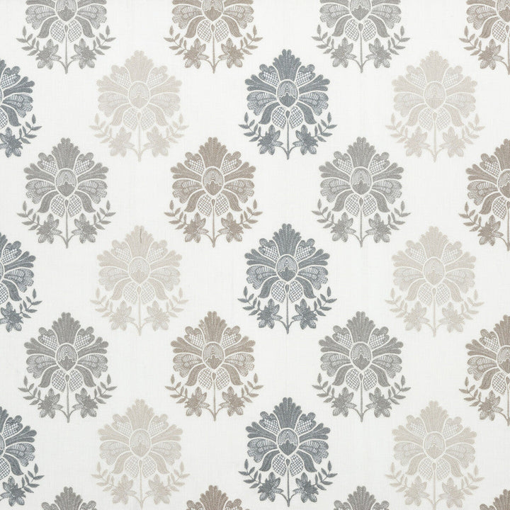 Tregony Mineral by G P & J Baker Designer Fabric ARTISAN LINEN - 59%;SPUN POLYESTER - 31%;VISCOSE - 10% India Horizontal: 12.805 and Vertical: 15.169 50.432 - Swanky Fabrics -