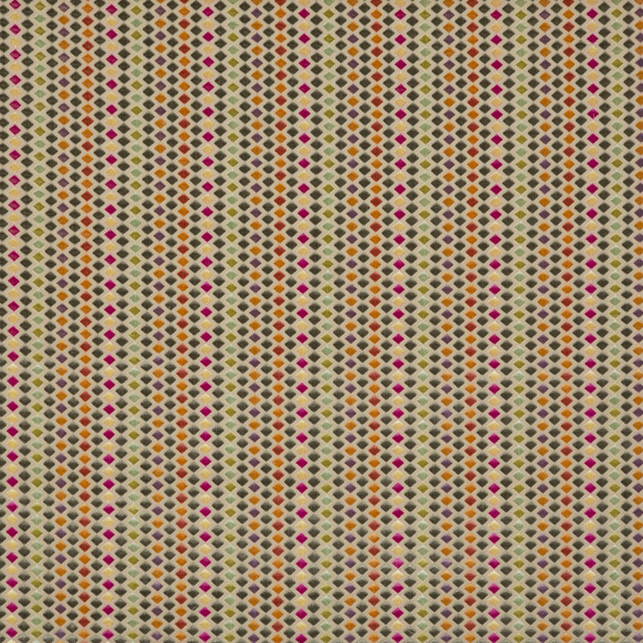 Clarendon Diamonds Multi by G P & J Baker Designer Fabric COSMOPOLITAN BEMBERG - 51%;COTTON - 49% India - Horizontal: 6.698 and Vertical: 1.97 53.19 - Swanky Fabrics -