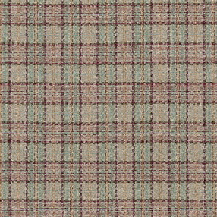 Victoria Plaid Quartz by G P & J Baker Designer Fabric HISTORIC ROYAL PALACES MERINO WOOL - 50%;WOOL - 50% United Kingdom - Horizontal: 6.501 and Vertical: 7.092 58.706 - Swanky Fabrics -