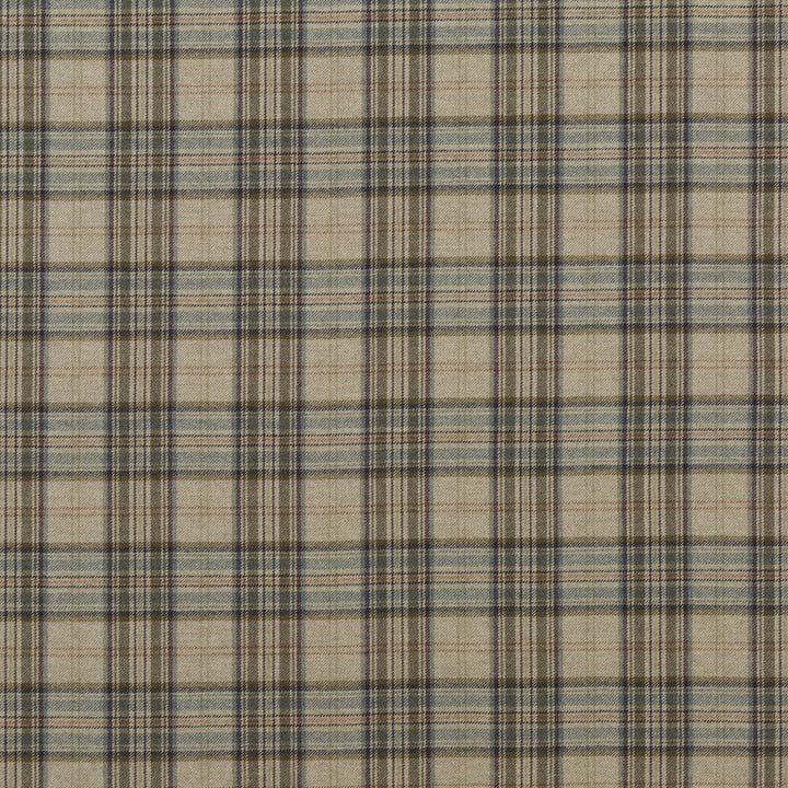 Victoria Plaid Soft Jade by G P & J Baker Designer Fabric HISTORIC ROYAL PALACES MERINO WOOL - 50%;WOOL - 50% United Kingdom Horizontal: 6.501 and Vertical: 7.092 58.706 - Swanky Fabrics -