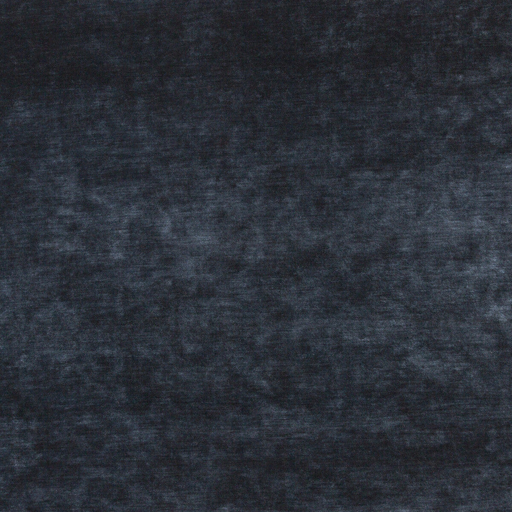 King'S Velvet Sapphire by G P & J Baker Designer Fabric HISTORIC ROYAL PALACES VISCOSE - 69%;COTTON - 19%;POLYESTER - 12% Italy HEAVY Horizontal: and Vertical: 55.16 - Swanky Fabrics -
