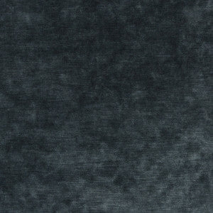 G P & J Baker Fabric King'S Velvet Charcoal