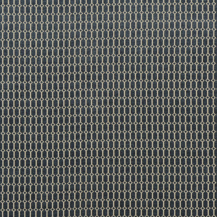 Lancaster Weave Sapphire by G P & J Baker Designer Fabric HISTORIC ROYAL PALACES VISCOSE - 52%;COTTON - 24%;LINEN - 18%;POLYESTER - 6% Italy HEAVY Horizontal: 0.788 and Vertical: 1.379 53.978 - Swanky Fabrics -
