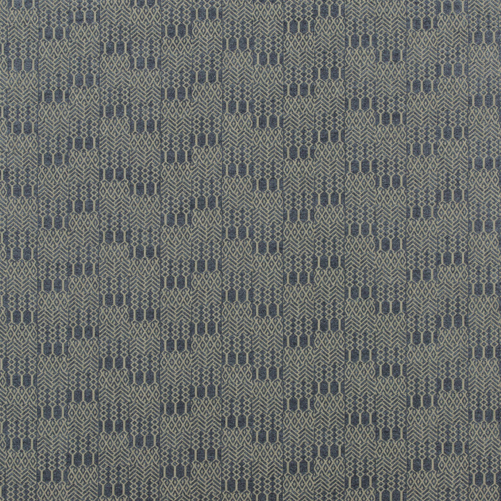 Chimney Weave Sapphire by G P & J Baker Designer Fabric HISTORIC ROYAL PALACES VISCOSE - 52%;COTTON - 24%;LINEN - 18%;POLYESTER - 6% Italy HEAVY Horizontal: 11.032 and Vertical: 5.91 53.978 - Swanky Fabrics -