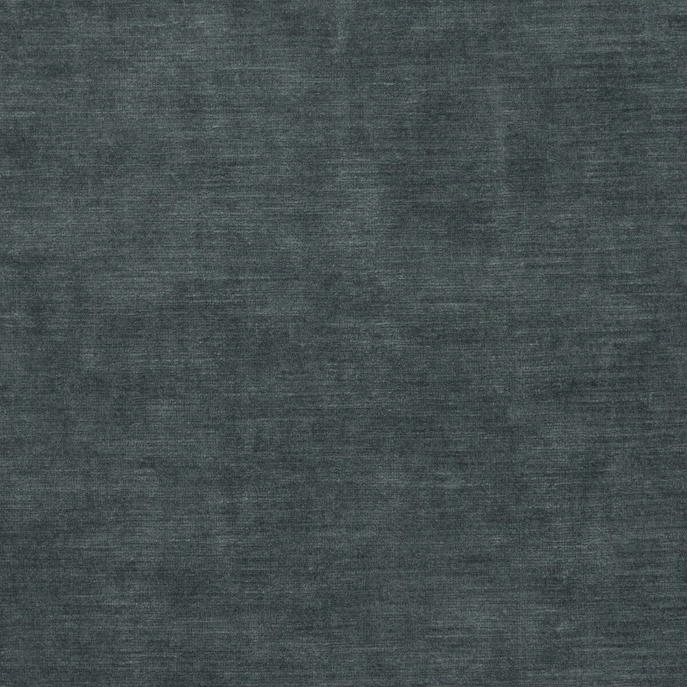 Essential Velvet Slate by G P & J Baker Designer Fabric ESSENTIAL COLOURS VISCOSE - 51%;COTTON - 40%;POLYESTER - 9% Italy HEAVY Horizontal: and Vertical: 55.16 - Swanky Fabrics -