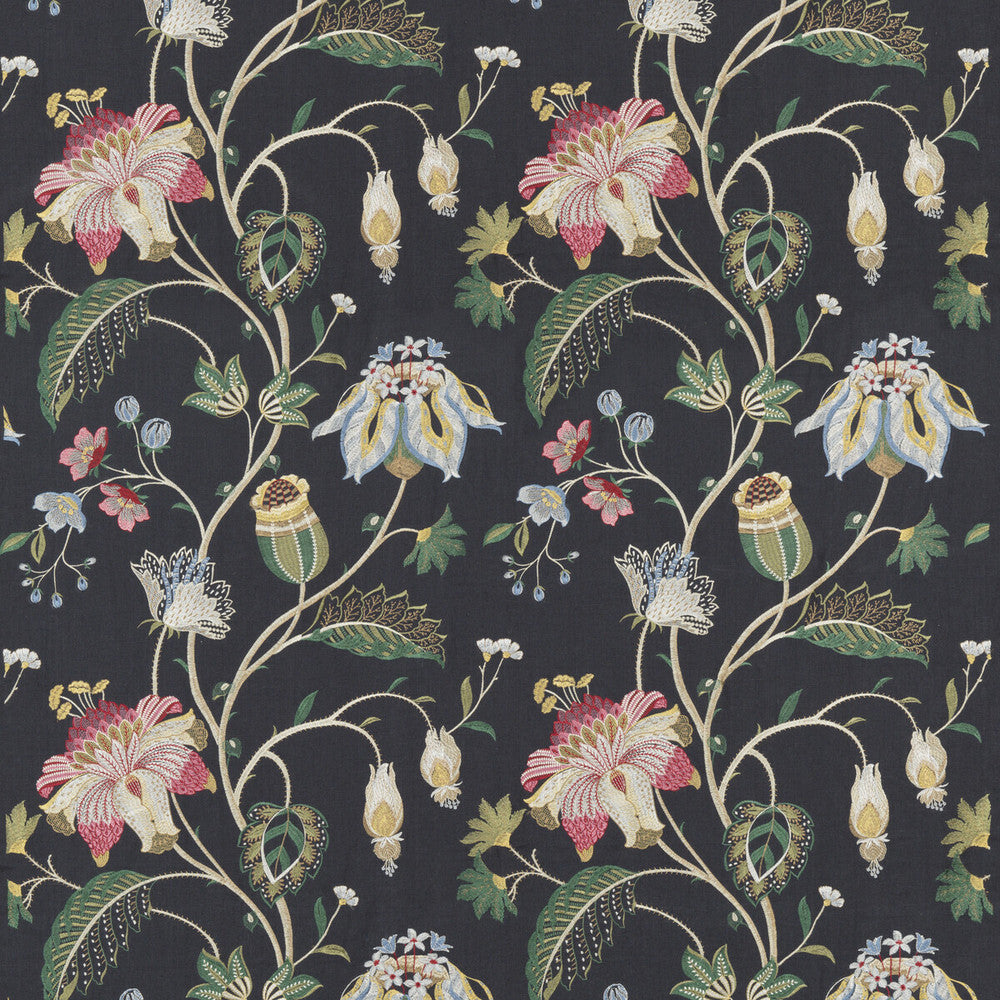 Therapia Indigo by G P & J Baker Fabric G P & J Baker Fabric Therapia IndigoFabric EAST TO WEST LINEN - 90%;VISCOSE - 10% India </p><p>Repeat: H: 24.822, V: 30.732 49.644 - Fabric Carolina -
