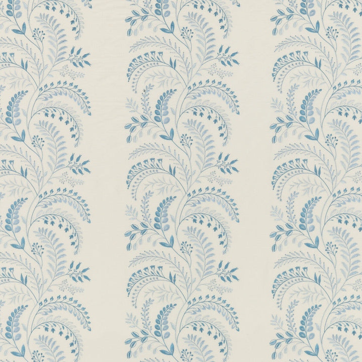 Pennington Soft Blue by G P & J Baker Designer Fabric SIGNATURE PRINTS LINEN - 44%;COTTON - 26%;VISCOSE - 24%;POLYESTER - 6% India Horizontal: 17.336 and Vertical: 12.608 52.008 - Swanky Fabrics -
