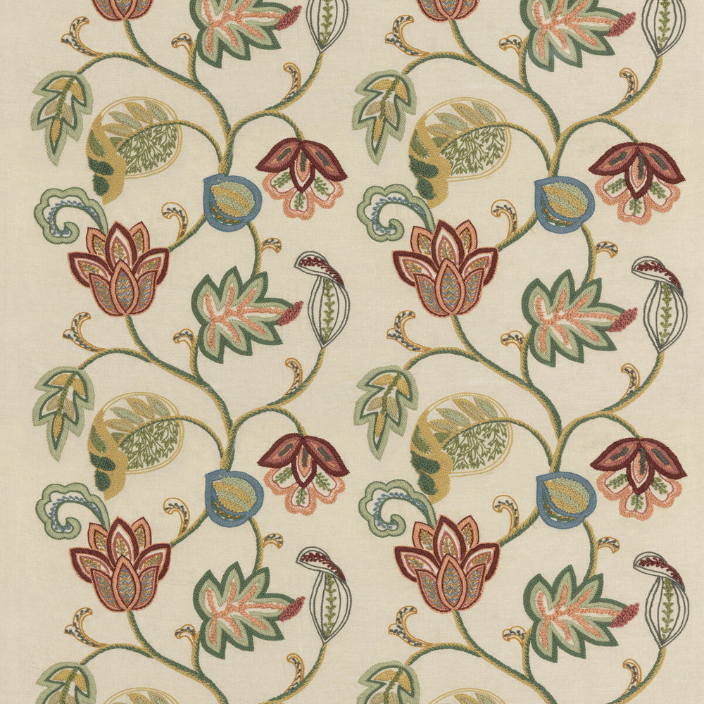 Barbonne Spice by G P & J Baker Designer Fabric ARTISAN II ACRYLIC - 38%;LINEN - 37%;COTTON - 25% India Horizontal: 25.216 and Vertical: 22.852 50.432 - Swanky Fabrics -