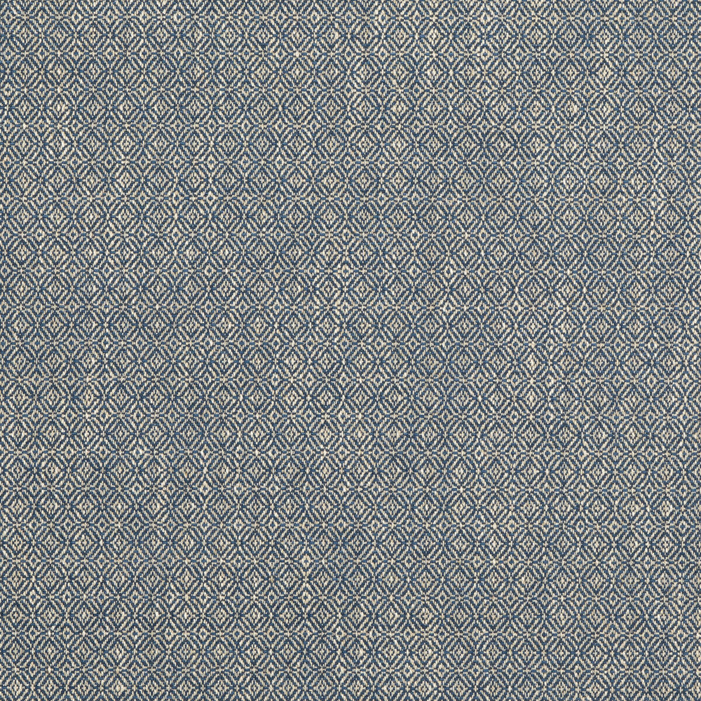 Kenton Blue by G P & J Baker Designer Fabric ESSENTIAL COLOURS II VISCOSE - 60%;COTTON - 18%;POLYESTER - 12%;LINEN - 9%;SILK - 1% Italy HEAVY Horizontal: 0.985 and Vertical: 0.985 55.16 - Swanky Fabrics -