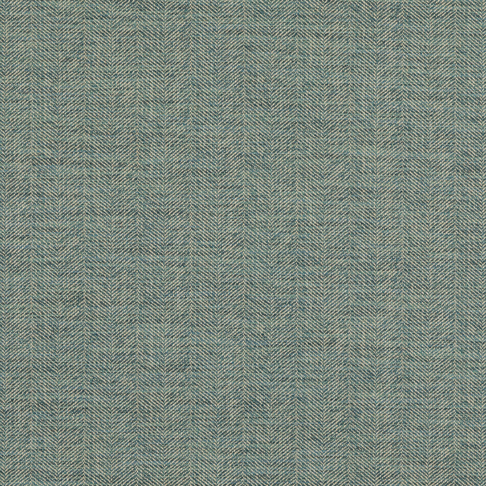Grand Canyon Teal by G P & J Baker Designer Fabric ESSENTIAL COLOURS II VISCOSE - 42%;LINEN - 33%;COTTON - 21%;POLYESTER - 4% Italy HEAVY Horizontal: 2.364 and Vertical: 55.16 - Swanky Fabrics -
