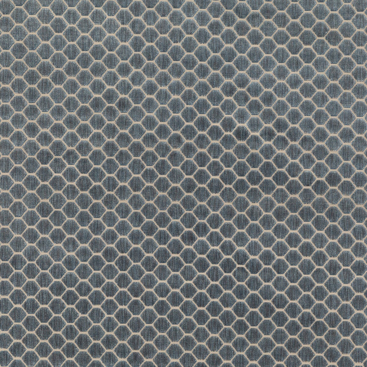 Swanbourne Blue by G P & J Baker Designer Fabric ESSENTIAL COLOURS II VISCOSE - 64%;COTTON - 19%;POLYESTER - 17% Belgium HEAVY Horizontal: 1.773 and Vertical: 1.182 54.372 - Swanky Fabrics -