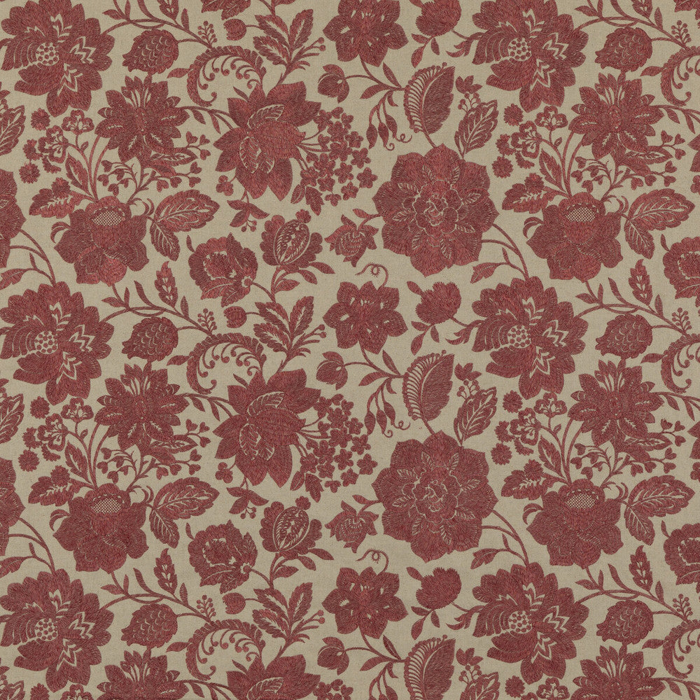 Berwick Red by G P & J Baker Fabric G P & J Baker Fabric Berwick RedFabric PORTOBELLO VISCOSE - 50%;LINEN - 33%;POLYESTER - 17% India </p><p>Repeat: H: 26.004, V: 15.366 52.008 - Fabric Carolina -