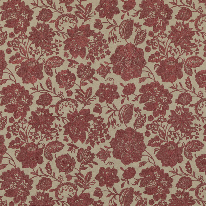 Berwick Red by G P & J Baker Designer Fabric PORTOBELLO VISCOSE - 50%;LINEN - 33%;POLYESTER - 17% India Horizontal: 26.004 and Vertical: 15.366 52.008 - Swanky Fabrics -