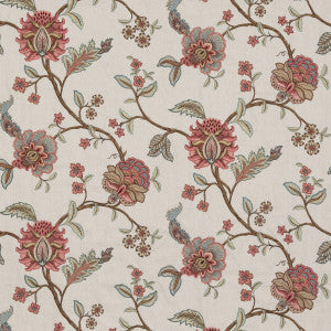 G P & J Baker Fabric Sudbury Red