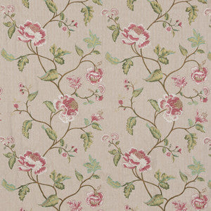 G P & J Baker Fabric Lavenham Rose
