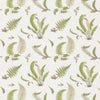 G P & J Baker Fabric Ferns Embroidery Green BF10991.2.0